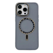 Yellow Q-Series Magic Mask MagSafe case for iPhone 14 Pro Max with magnetic design, shown on a white background.
