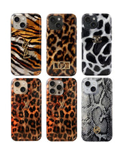 Glossy TecHub iPhone 14 and 13 case, premium designer phone cover in sleek, reflective finish for stylish protection.