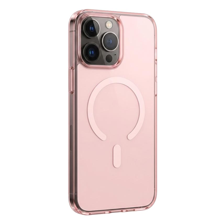 Colorful electroplated magnetic iPhone 15 Pro Max case by TecHub featuring a vibrant, shiny design and secure magnetic closure.