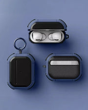 Black Lanex LPC-T18 AirPods 3 protective case featuring a sleek, durable design with precise cutouts for easy access.
