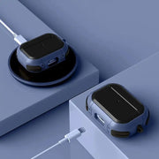Lanex LPC-T18 جراب حماية لـ AirPods 3 - أسود - TecHub