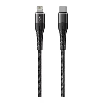 Havit HV-RH14 PD20 W USB C to Lightning Cable 1.2 M - Black - TecHub