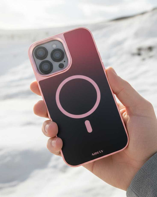 AIBELV MagSafe Case for iPhone 16 Pro Max - Pink