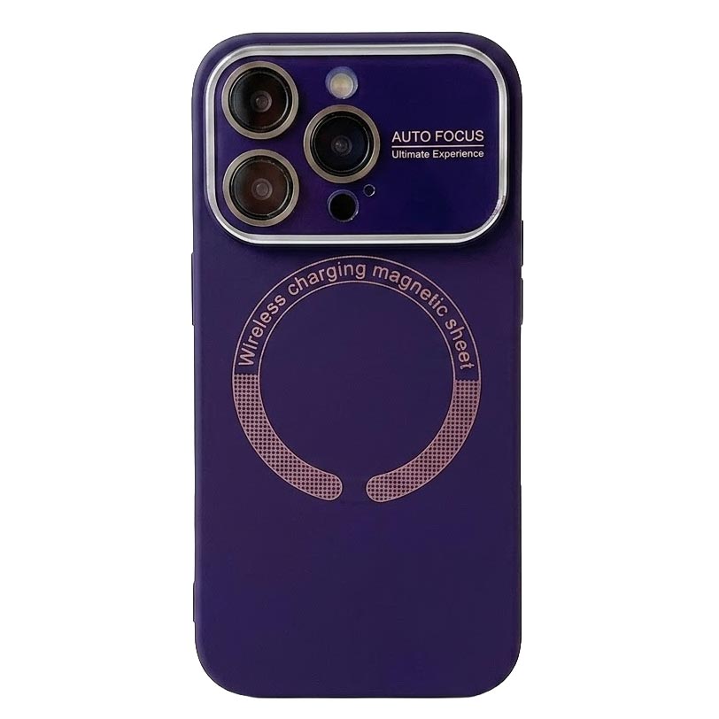 TecHub Magnet Design Case for iPhone 14 Pro Max, liquid silicone material with magnetic closure, showing the sleek, protective phone cover.