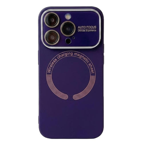 TecHub Magnet Design Case for iPhone 14 Pro Max, liquid silicone material with magnetic closure, showing the sleek, protective phone cover.