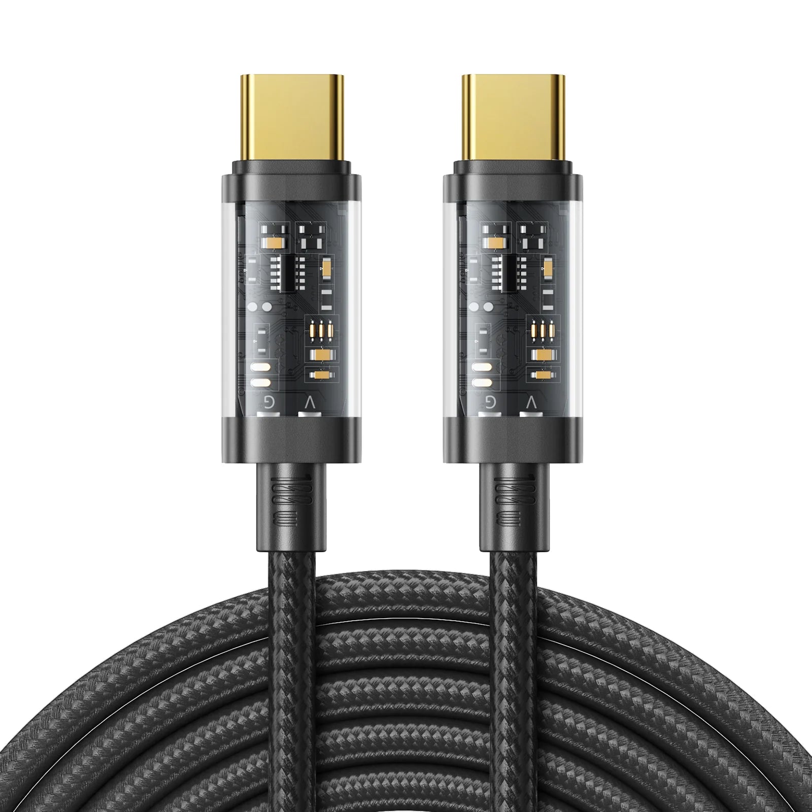 Joyroom S-CC100A12 100W Type-C to Type-C Cable 1.2m - Black