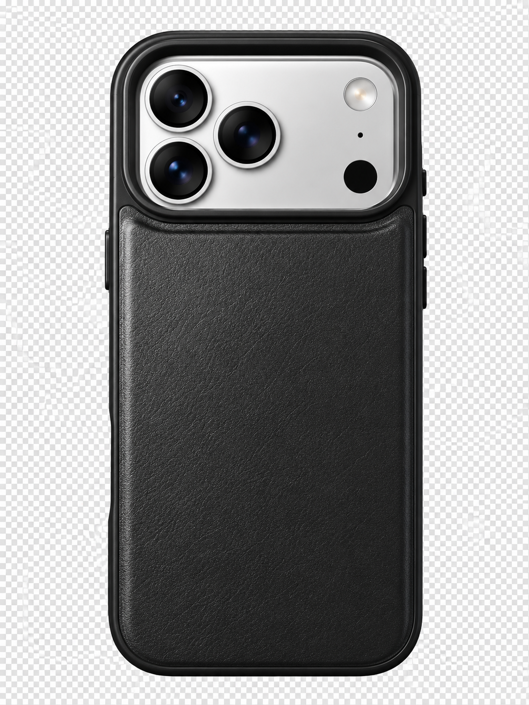 HDCI Premium Back Leather Magnet With Cardholder Wallet Case for iPhone 17/18 Pro Max