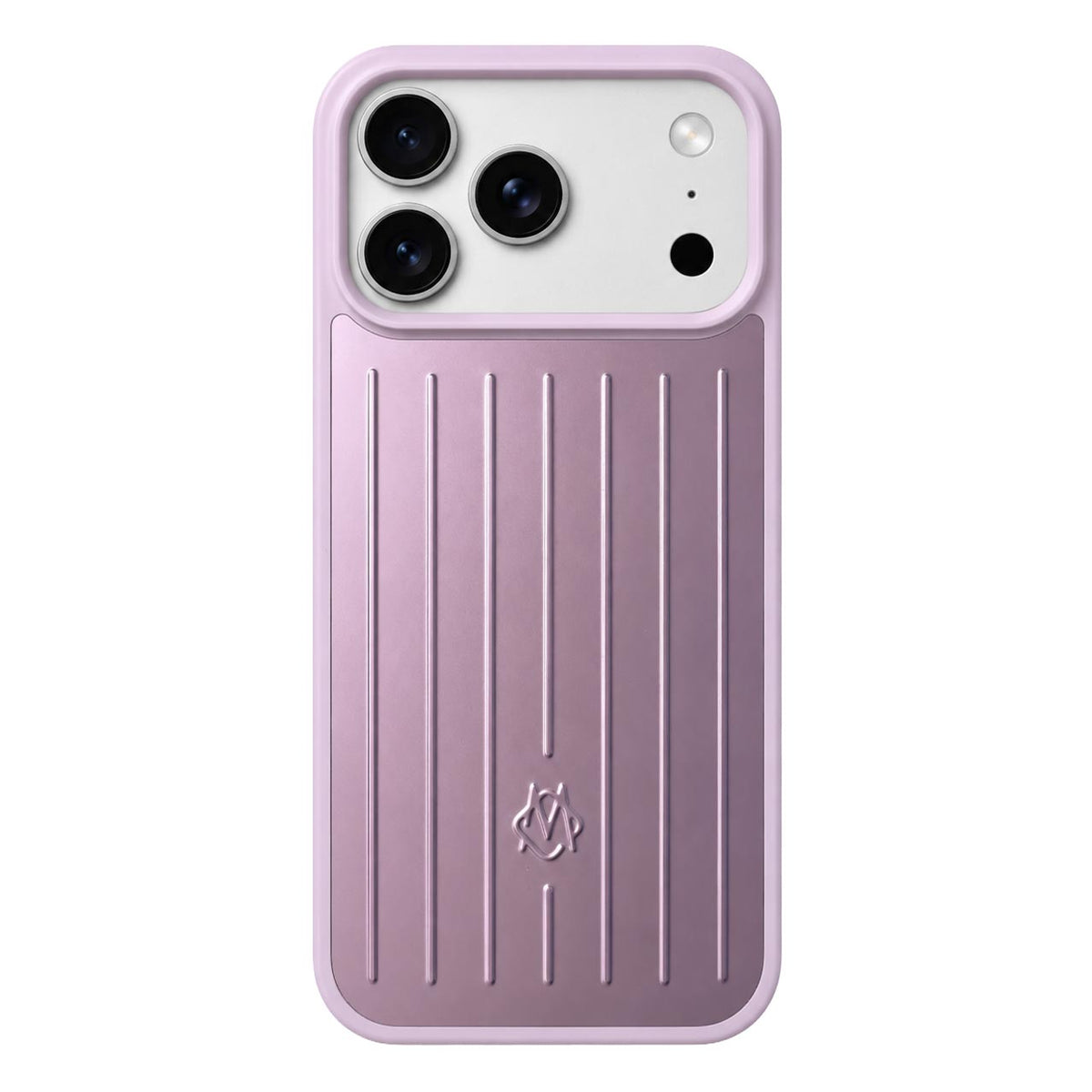 TecHub RIMOWA iPhone 17 Pro Max aluminium and silicone case showing sleek design and durable construction.