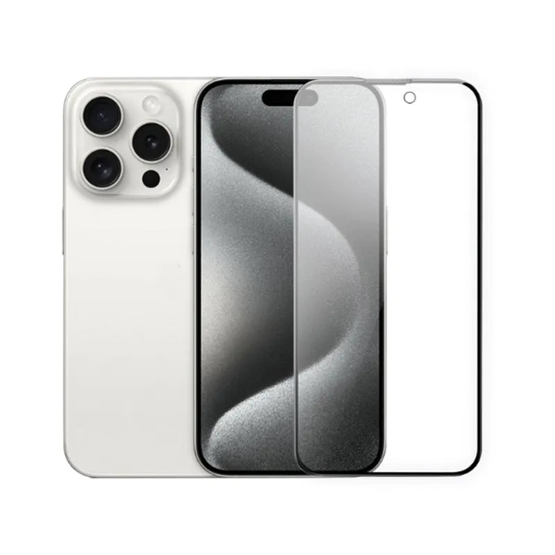 WiWU Combo Duo Screen+Lens Tempered Glass Set for iPhone 16 Pro Max - iPhone 16 Pro Max