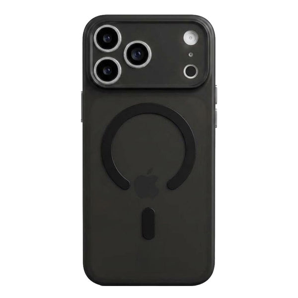 Ultra-thin MagSafe soft transparent matte TPU silicone case for iPhone 17 Pro Max by TecHub, showing its sleek design and flexible material.