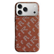 TecHub FD carbon fiber textured metal camera case for iPhone 17 Pro Max, shockproof and magnetic with durable hard design.