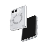 WAKCAS Matte Semi-Transparent Magnetic Case for iPhone Duo