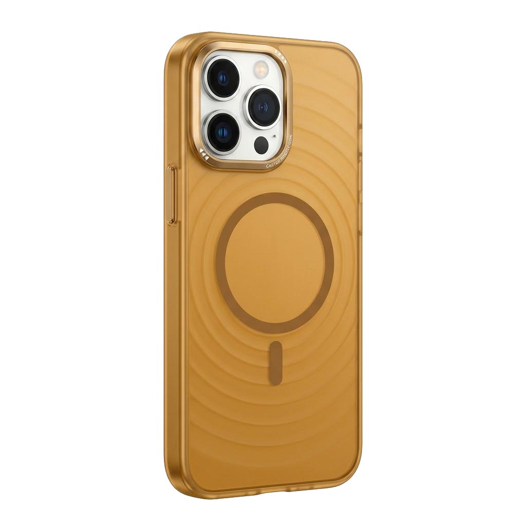 TecHub matte translucent iPhone 16 Pro Max case with camera frame, featuring a fashionable protective design.