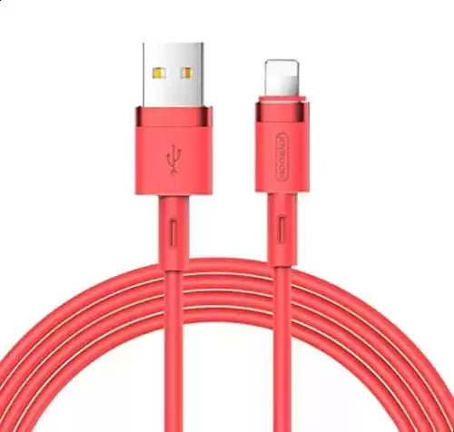 Joyroom S-1224N2 Silicone Lightning Cable 1.2M - Red - TecHub