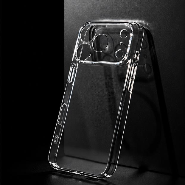 Tadamall TPU+PC Transparent Case For iPhone 17/18 Pro
