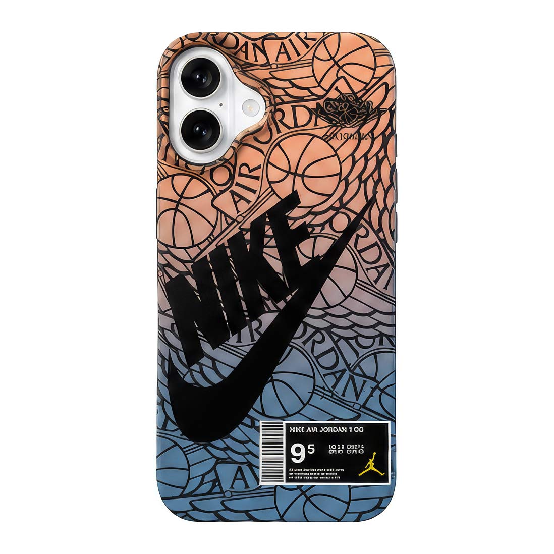 Sports Brands Silicone Matte Shockproof Case for iPhone 17