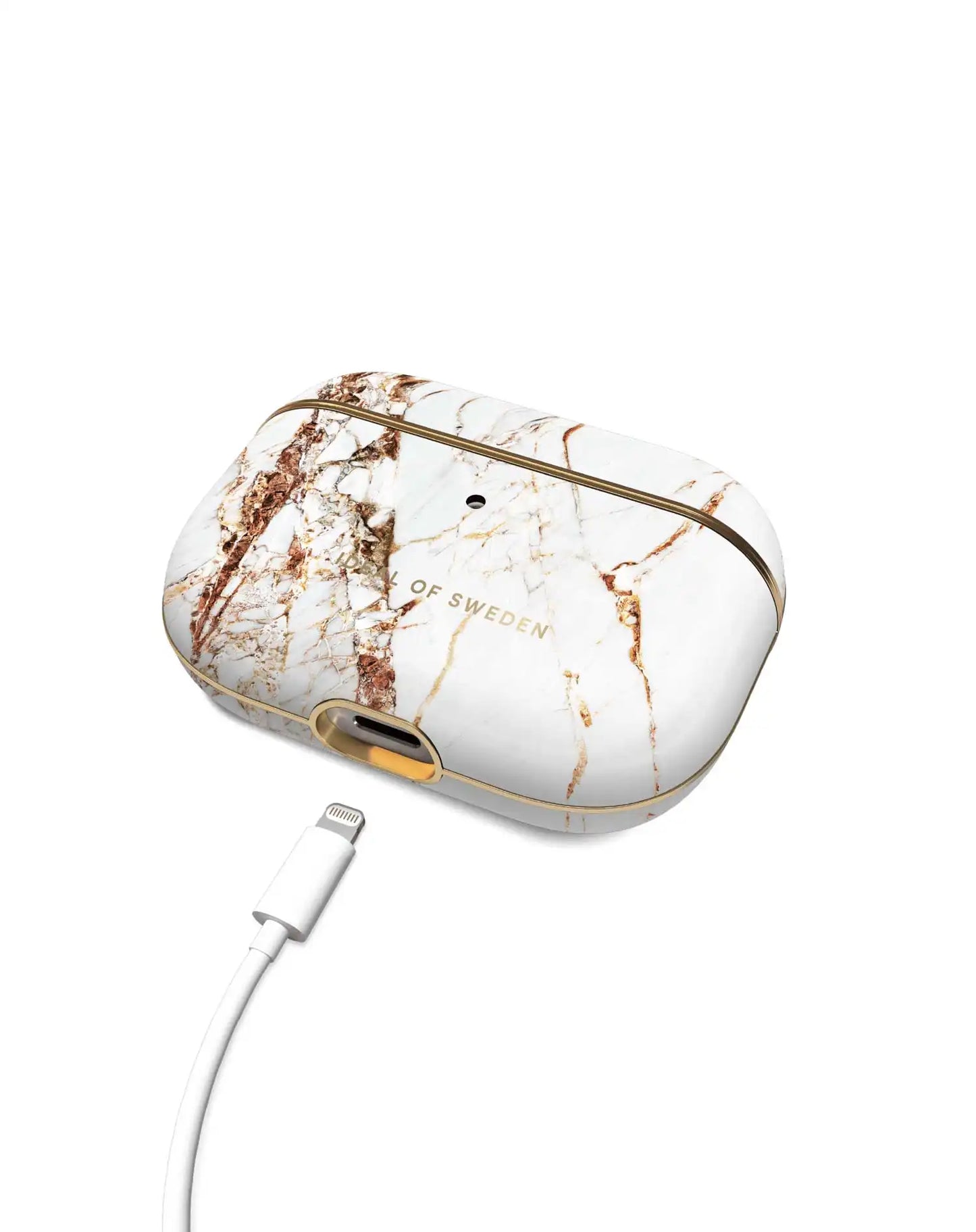 Ideal of Sweden Carrara Gold Airpods Pro 1/2 Case - TecHub