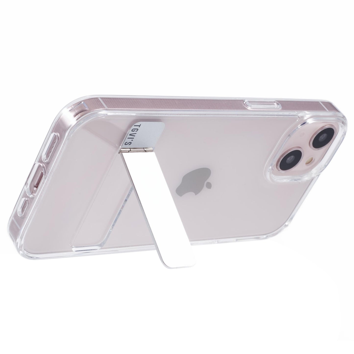 TGVI’S Stand Series Case for iPhone 14 - 13 - Clear