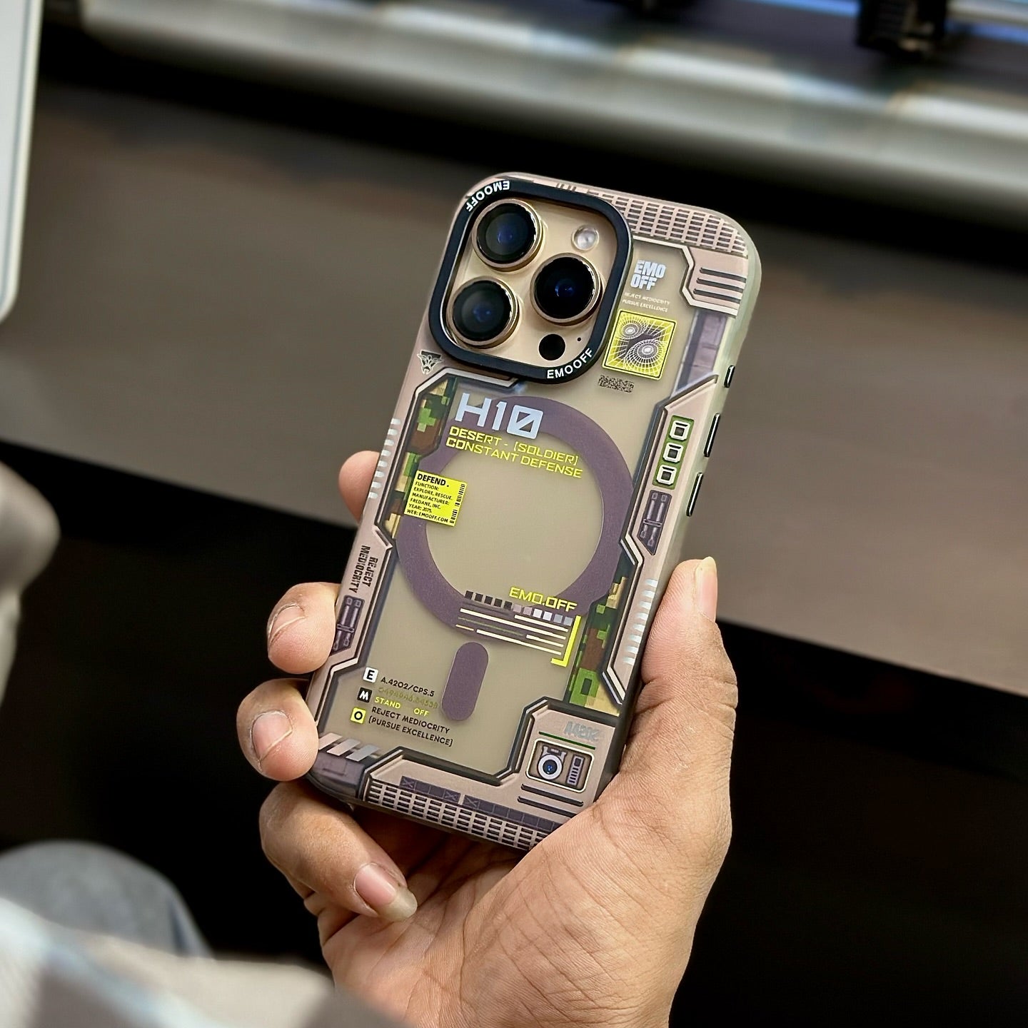 EMOOFF 3D Printing Case MagSafe for iPhone 16 Pro Max– TecHub