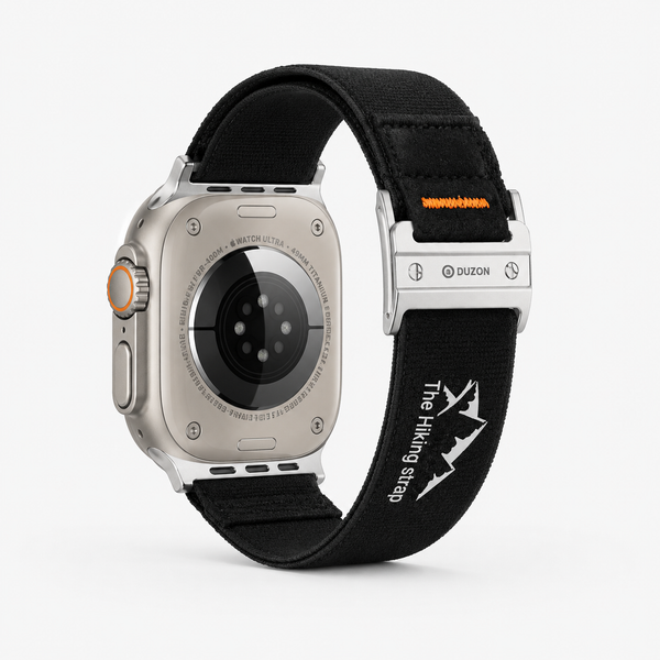 Adventure Magnetic Nylon Strap for Apple Watch 42/44/45/46/49 mm - Silver