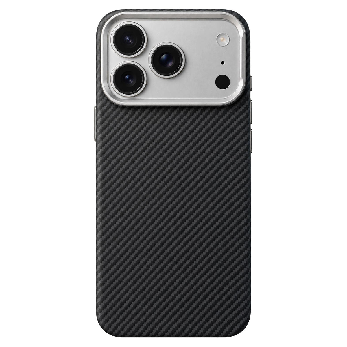 Tactile Woven Fiber Pattern MagSafe Case for iPhone 17/18 Pro Max