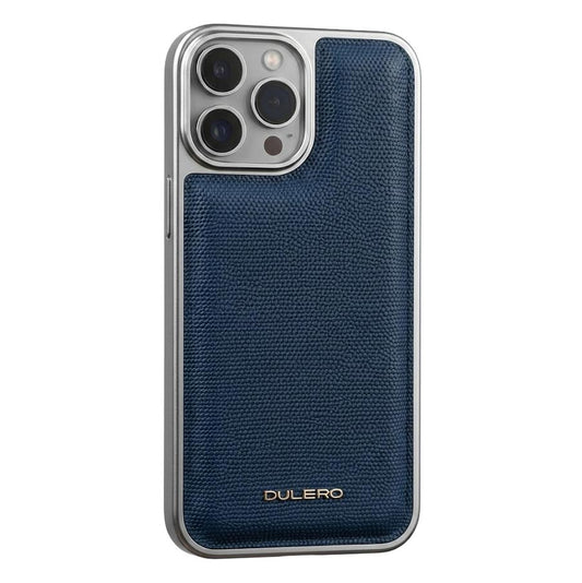 TecHub Dulero Pump luxury electroplated shiny case for iPhone 13 Pro Max showing a reflective metallic finish and sleek design.