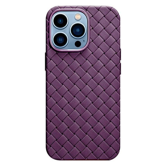 Joyroom Braided Series Case for iPhone for iPhone 15 Pro - Purple