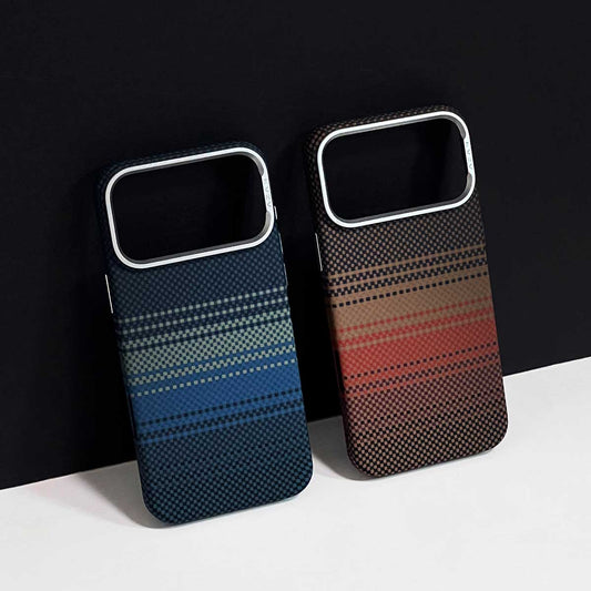 KVZV Woven Color Pattern Series MagSafe Case for iPhone 17 Pro