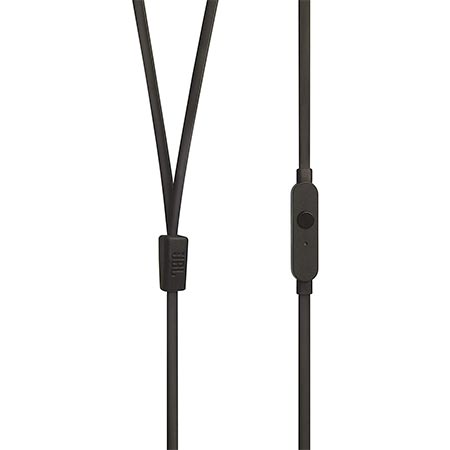 JBL T110 Wired In-Ear Earphones - Black - TecHub