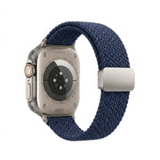 TecHub nylon stretchy watch band for Apple Watch 42mm to 49mm, featuring a comfortable, flexible strap for 44mm, 45mm, and 46mm models.
