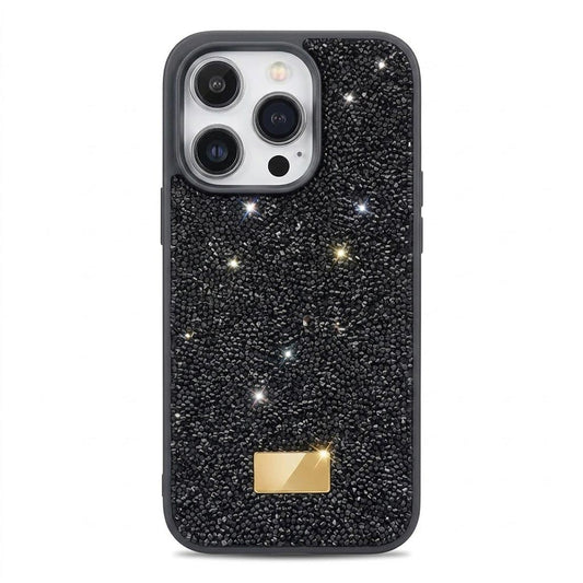 TecHub Swarovski luxury bling glitter diamond phone case for iPhone 16 Pro Max with sparkling embellishments and protective design.