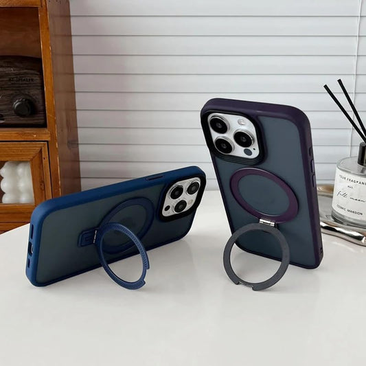 Doyers Luxury MagSafe Stand Case for iPhone 16 Pro Max