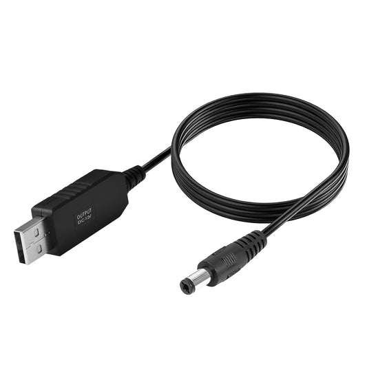 USB DC 5V to 12V Power Cable For Router - TecHub