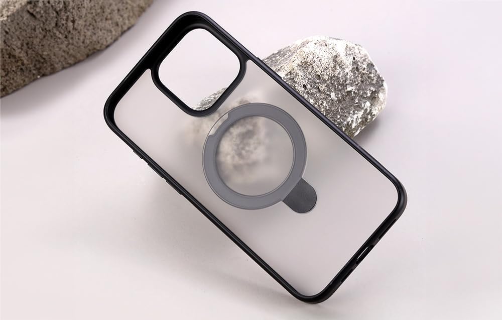 TecHub JOYROOM JR-BP004 matte MagSafe case for iPhone 15, transparent protective cover with sleek design