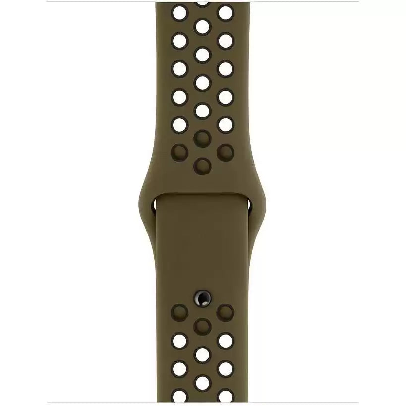 Silicone Band for Apple Watch 42/44/45/49 mm - Olive Green - TecHub