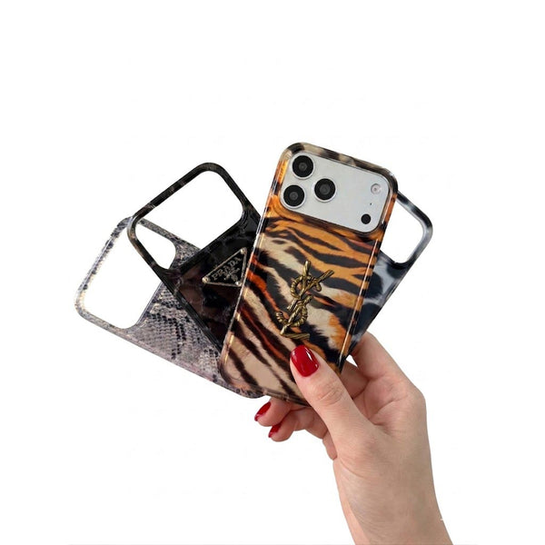 TecHub glossy designer case for iPhone 17 Pro Max, sleek premium mobile phone cover with a shiny finish and stylish design.