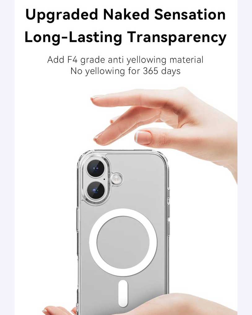 Lanex Crystal Clear MagSafe Case for iPhone 17 Pro Series - TecHub