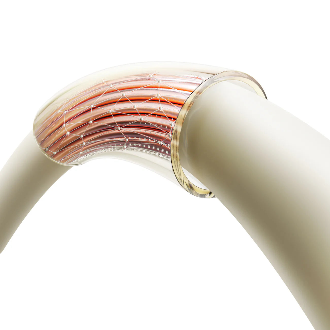 TecHub JOYROOM S-A53 fluorescent Type-C to Type-C cable, 60W fast charging data cable, 1.2 meters long, with fluorescent design.