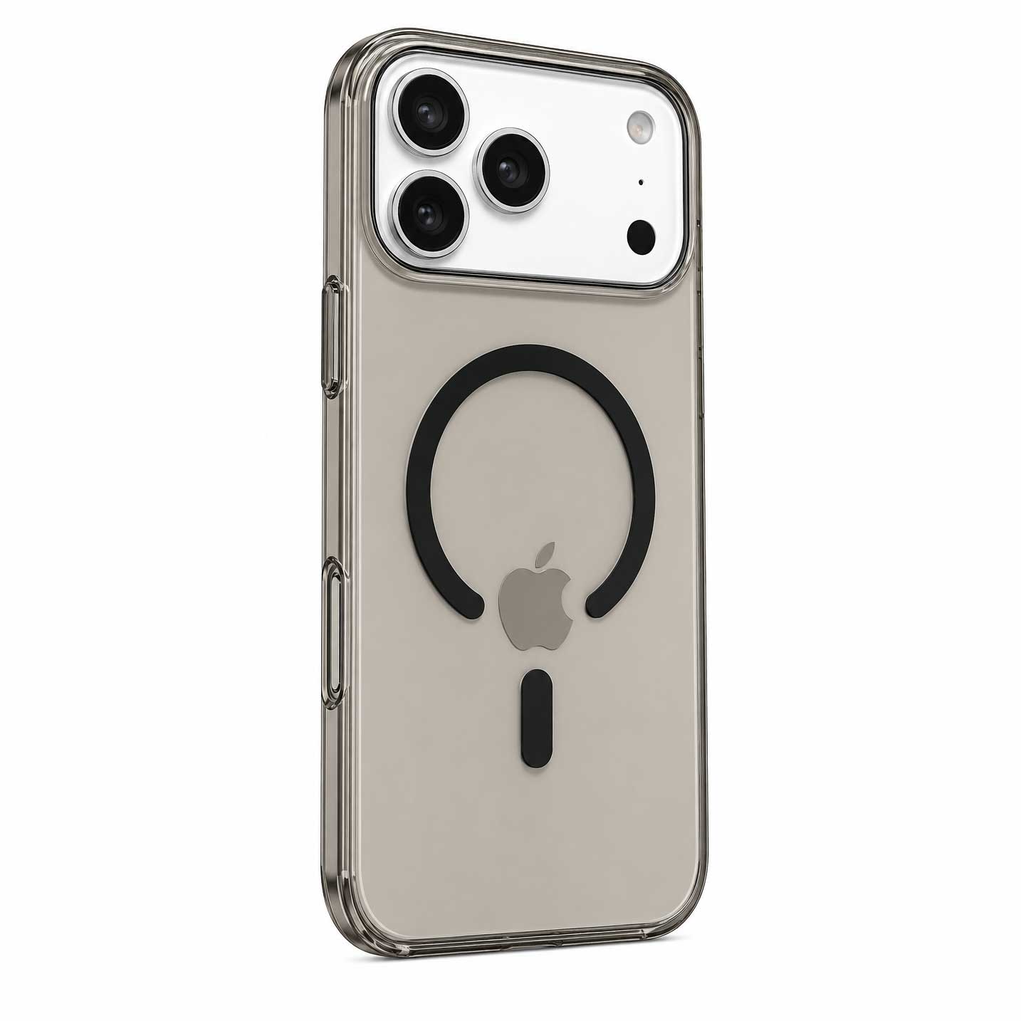 Apple iPhone 17 Pro Max Acrylic Clear Case with MagSafe (Without Camera Button)