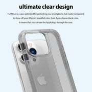Clear Araree AR-IP15OPR Flexield iPhone 15 Pro case by TecHub, showing the slim, transparent protective cover for the phone.