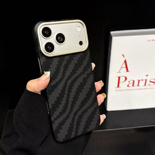 TecHub KVZV Kyla Pattern Series MagSafe case for iPhone 17 Pro Max, featuring colorful geometric design and durable protection.