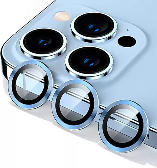 Lanex HD Glass Lens Protector for iPhone 13 Pro Max - Blue - TecHub