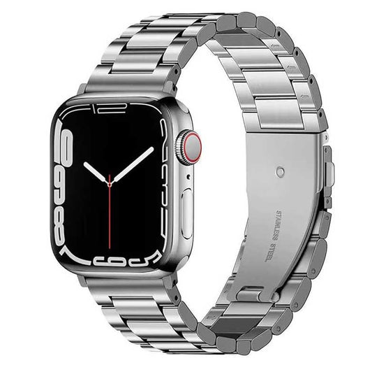 Premium Stainless Steel Band for Apple Watch 42/44/45/46/49 mm - Silver