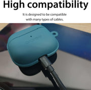 TecHub Araree AR20-01434A POPS silicone case for AirPods 3, soft, protective cover with colorful design, shown on white background.