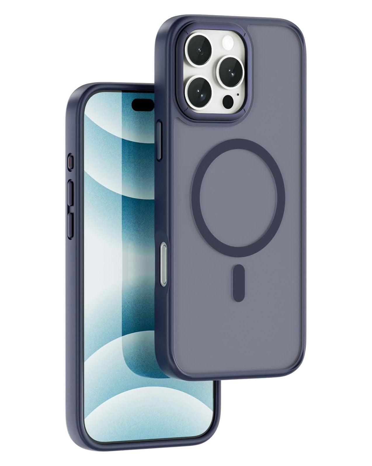 Wiwu Armor Pro Magnetic Case for iPhone 16 Pro - Dark Blue