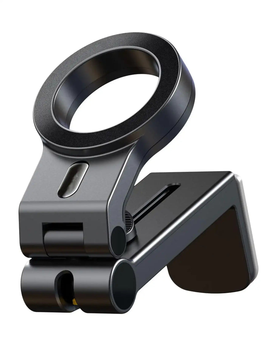 TecHub Go-Des Magic Phone Clip MagSafe holder attached to a smartphone for secure magnetic attachment.