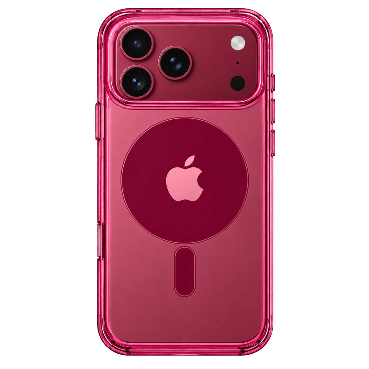 Apple iPhone 18/17 Pro Acrylic Clear Case with Circle MagSafe
