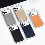 TecHub KVZV Twill Series MagSafe case for iPhone 17 Pro Max in black, showing a sleek protective phone case with textured twill design.