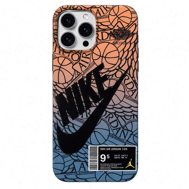 Sports Brands Silicone Matte Shockproof Case for iPhone 16 Pro Max