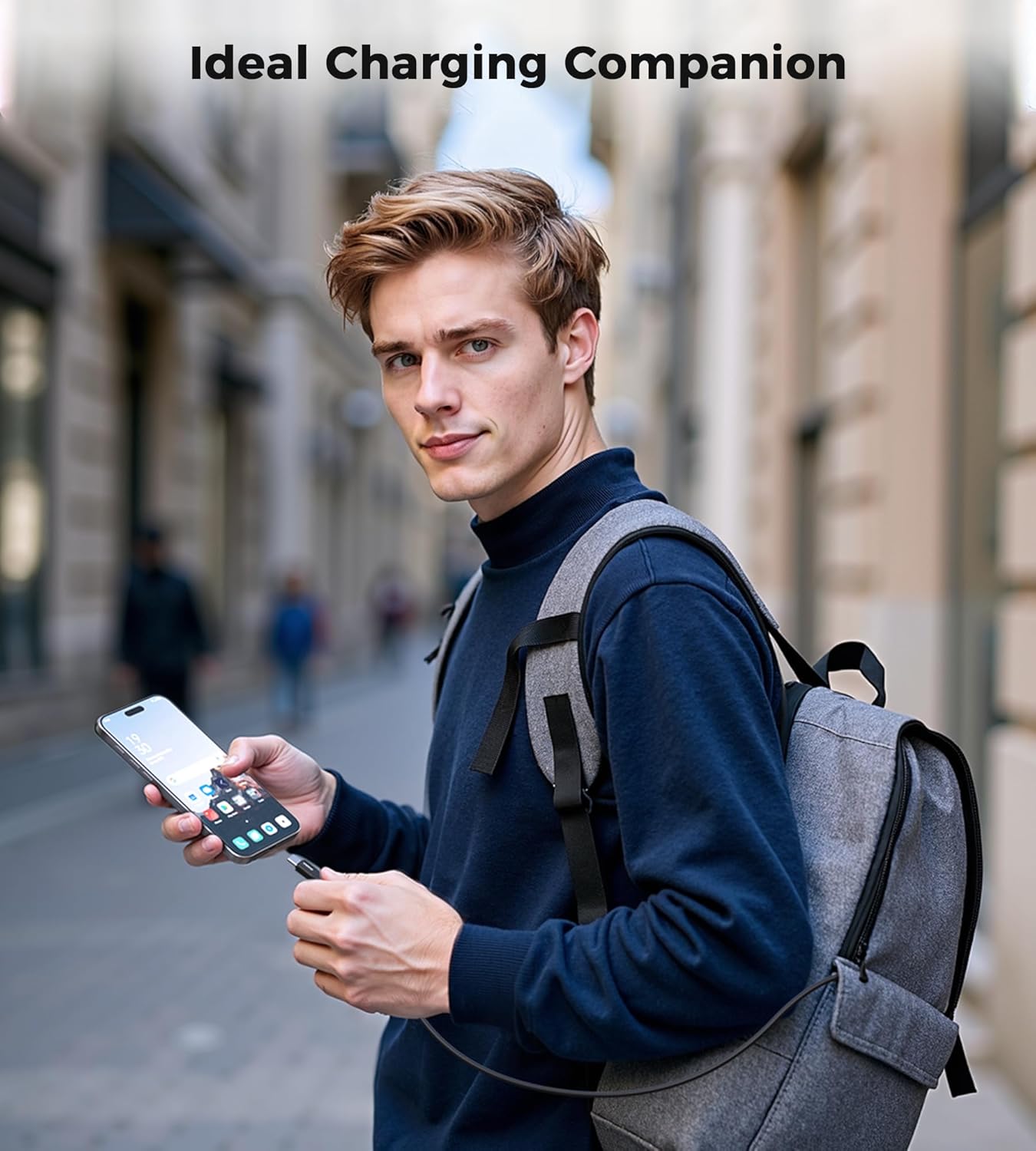 Choetech CC002 USB-C to USB-C Cable, 60W PD Fast Charging – Black